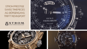 Strom Prestige Swiss Timepieces AG- Börsengang trifft Rennsport - Daniel Strom mit NASCAR