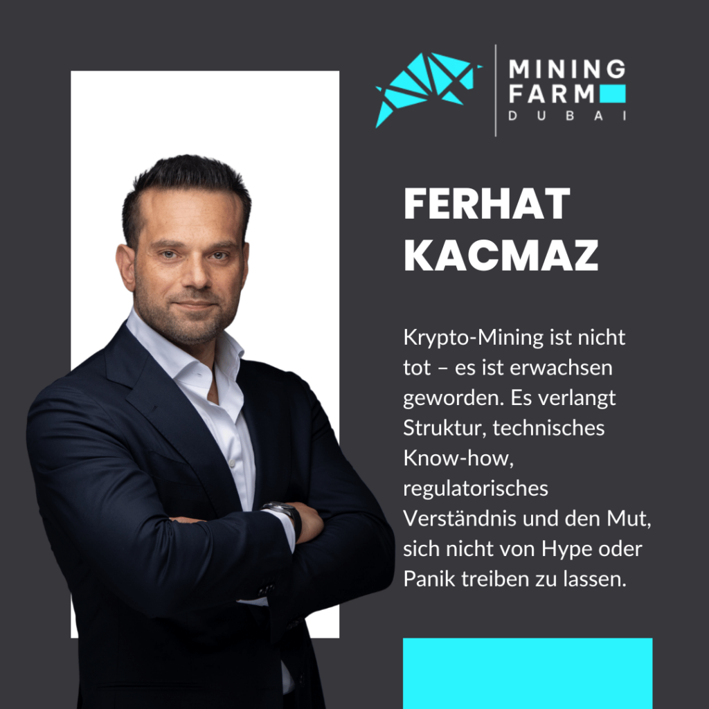 Krypto-Mining im Wandel: Zwischen Mythos, Mathematik und Maschinen 1 Krypto Mining ist nicht gestorben - Ferhat Kacmaz