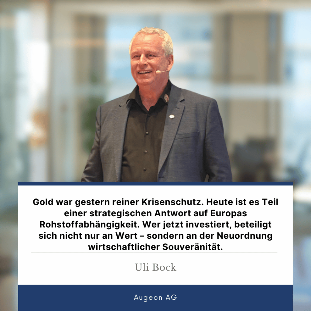 Gold als Krisenschutz - Uli Bock Augeon