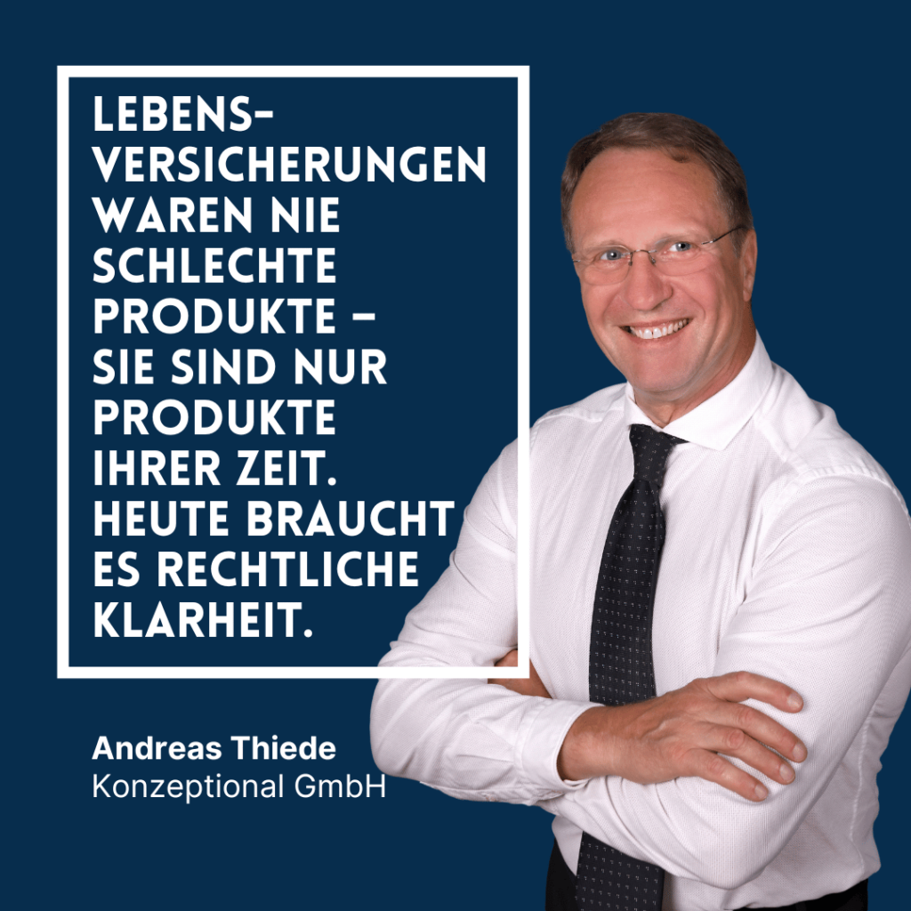 Lebensversicherung in Österreich - Andreas Thiede