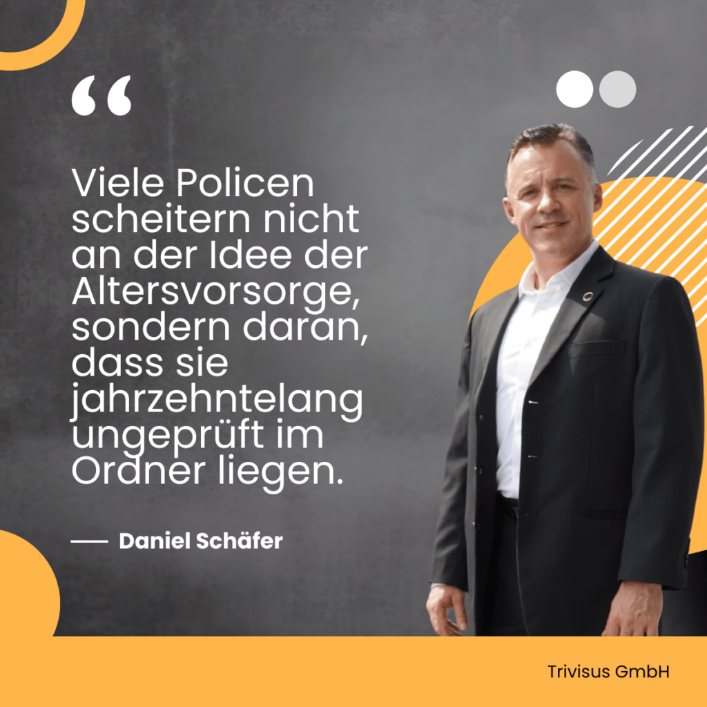 Gescheiterte Lebensversicherung - Daniel Schäfer
