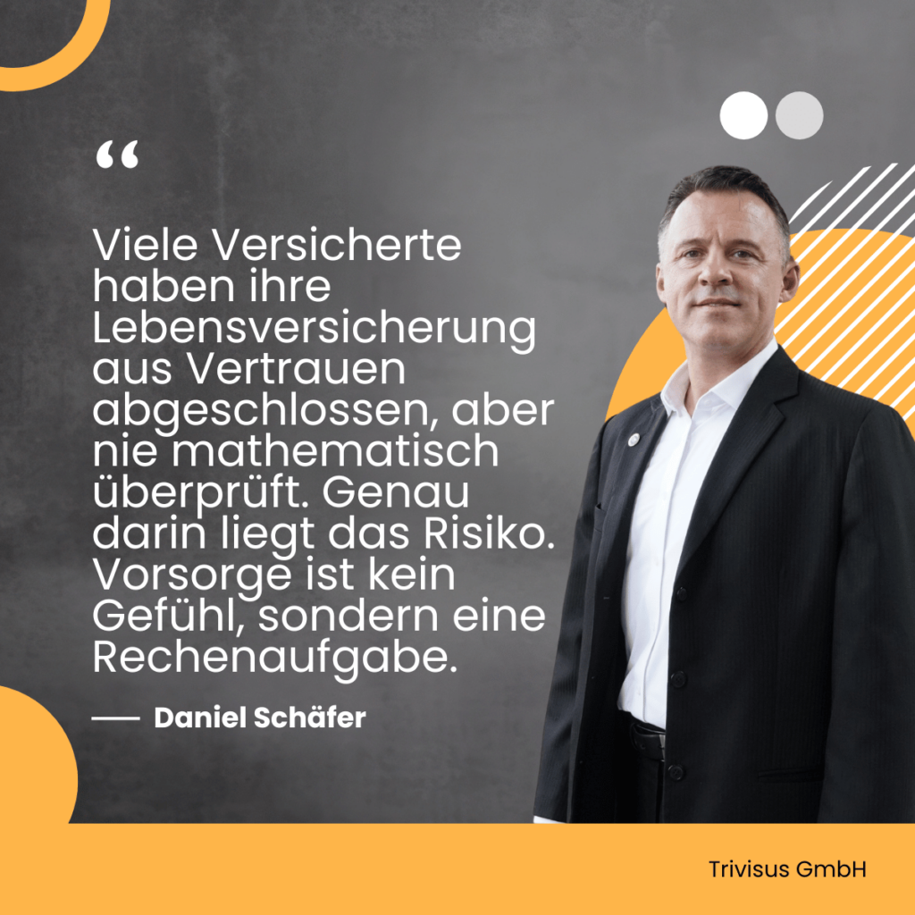 Lebensversicherung prüfen - Daniel Schäfer